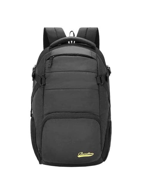 united colors of benetton kenzo 32 ltrs black medium laptop backpack