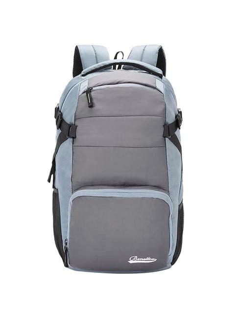 united colors of benetton kenzo 32 ltrs grey medium laptop backpack