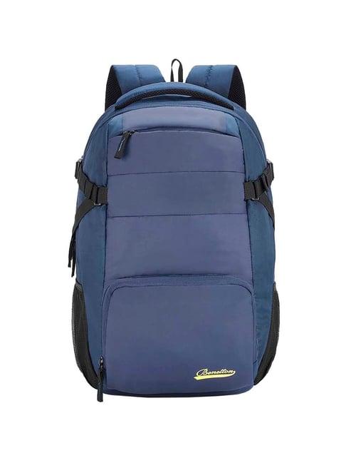 united colors of benetton kenzo 32 ltrs navy medium laptop backpack
