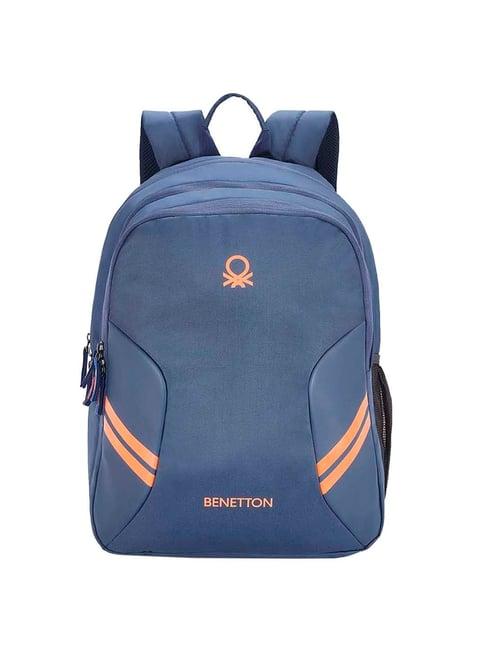 united colors of benetton magnus 30 ltrs navy medium laptop backpack