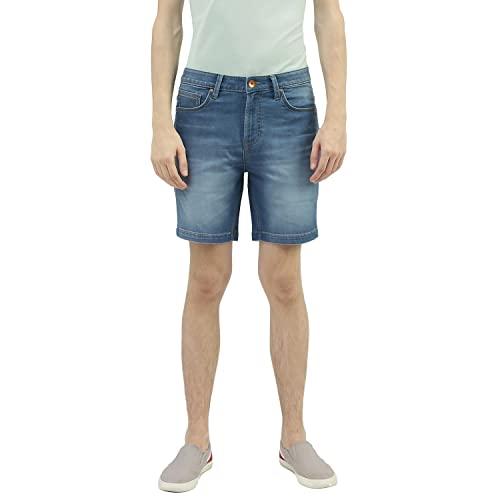 united colors of benetton men's slim shorts (23p4knst6032i901_blue