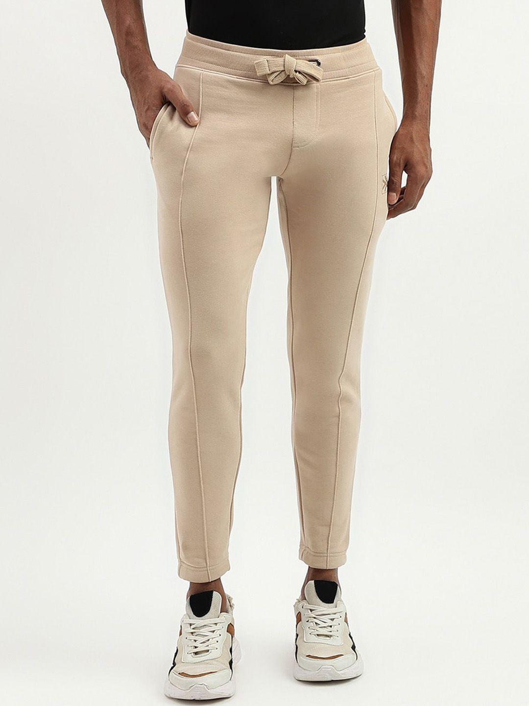 united colors of benetton men mid-rise trousers