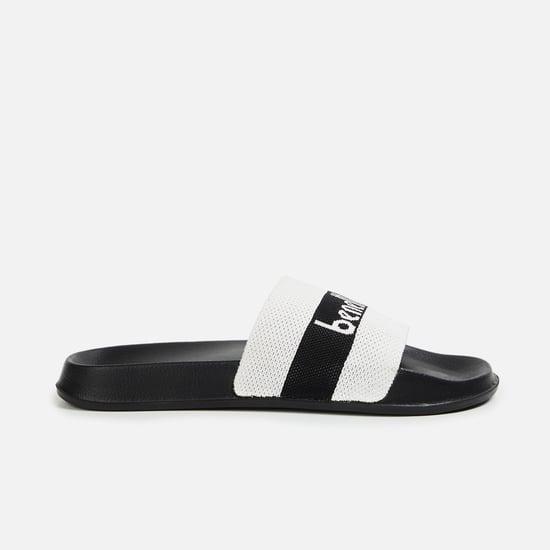 united colors of benetton men printed sliders