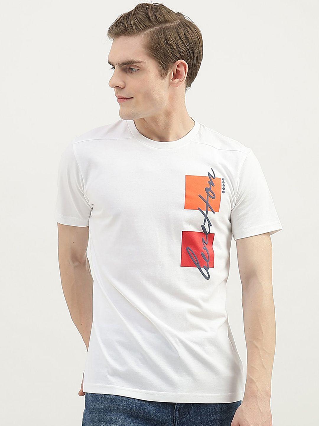 united colors of benetton men printed t-shirt