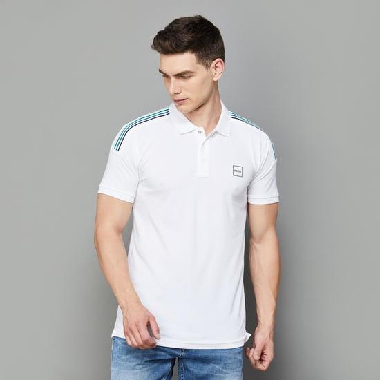 united colors of benetton men solid polo t-shirt