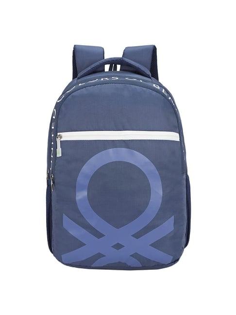 united colors of benetton noble 23 ltrs navy medium laptop backpack