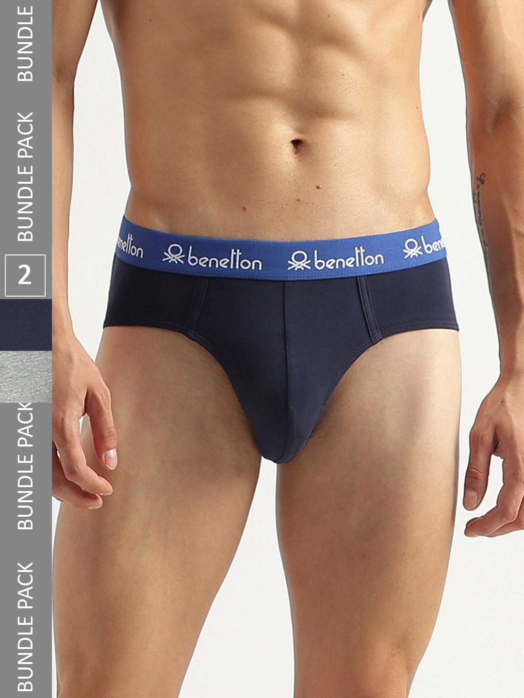 united colors of benetton pack of 2 anti microbial basic briefs 23p3menuc141i904xl