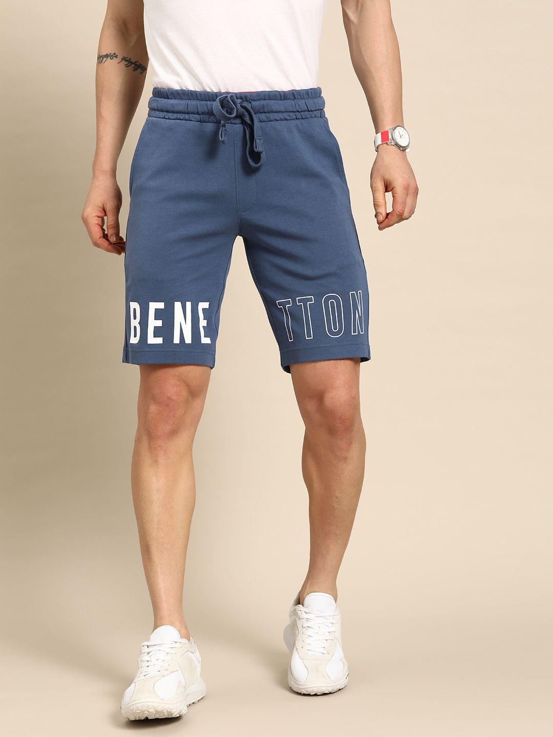 united colors of benetton pure cotton regular shorts