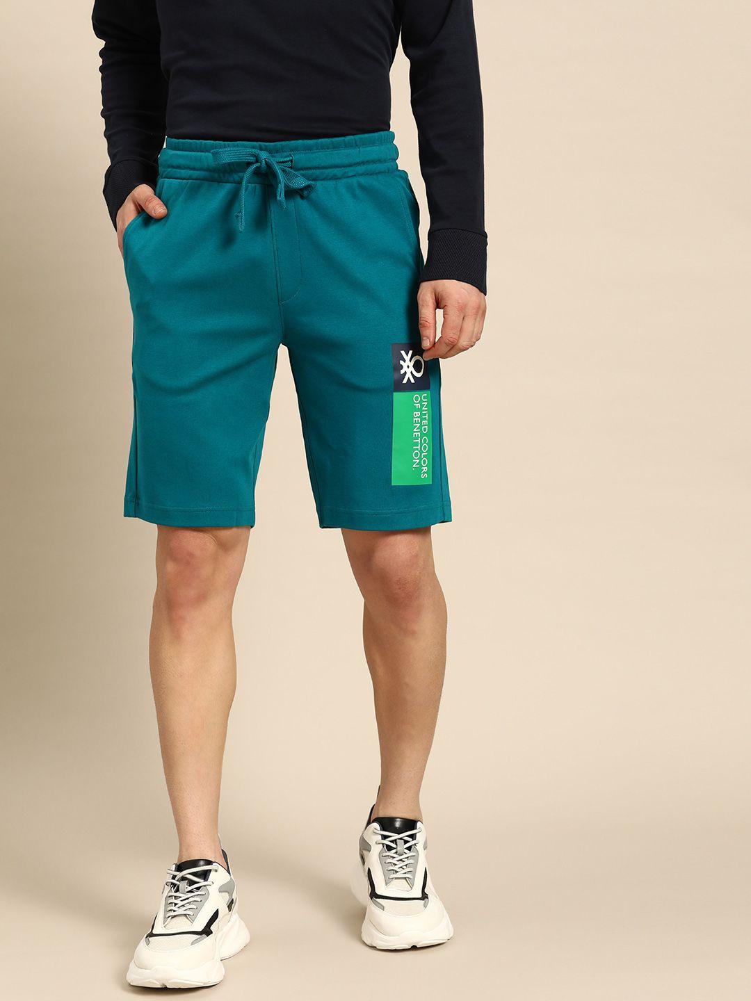 united colors of benetton pure cotton regular shorts