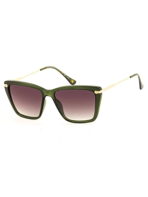 united colors of benetton purple  square sunglasses for women