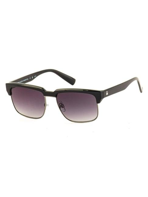 united colors of benetton purple square sunglasses for men