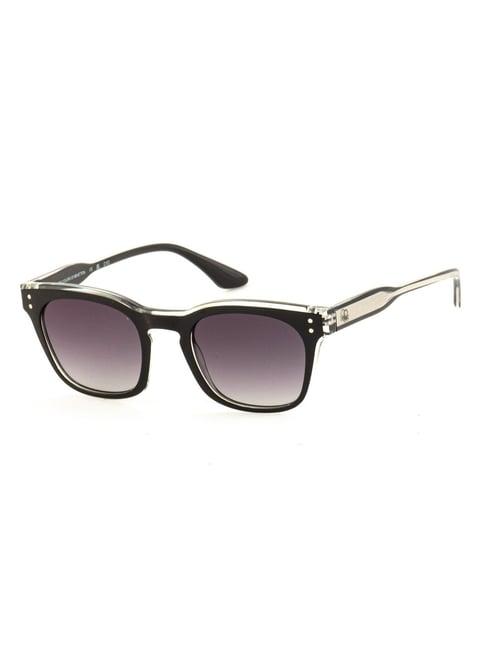 united colors of benetton purple square unisex sunglasses