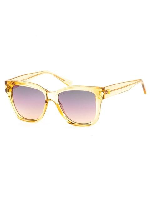 united colors of benetton purple wayfarer sunglasses for women