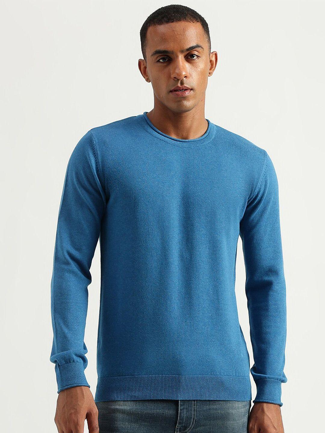 united colors of benetton round neck cotton pullover