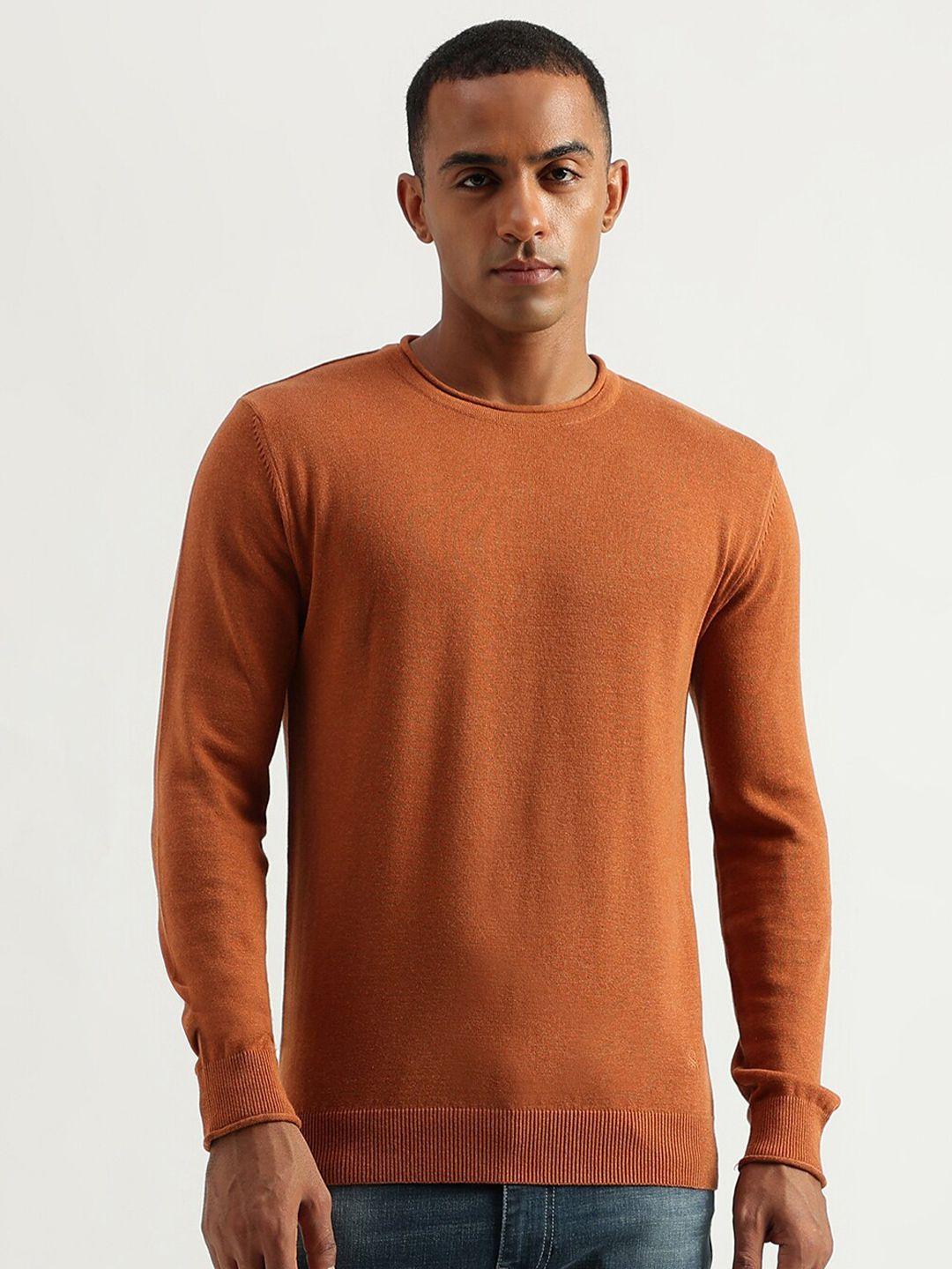 united colors of benetton round neck cotton pullover