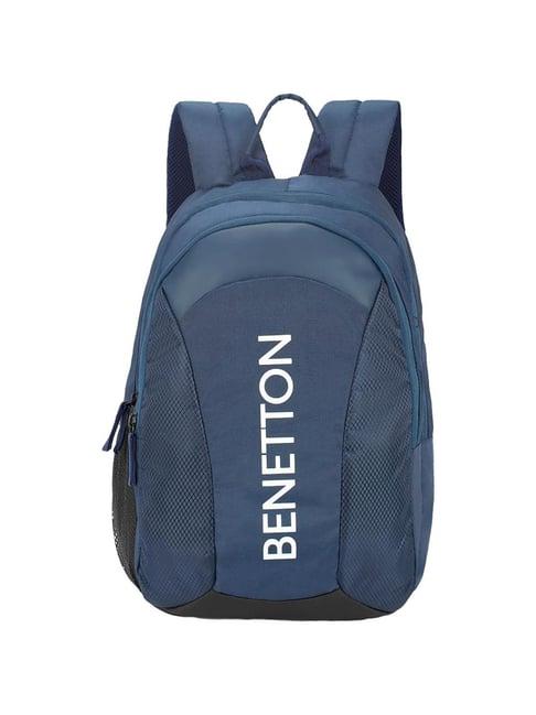 united colors of benetton skylar 18 ltrs navy medium laptop backpack