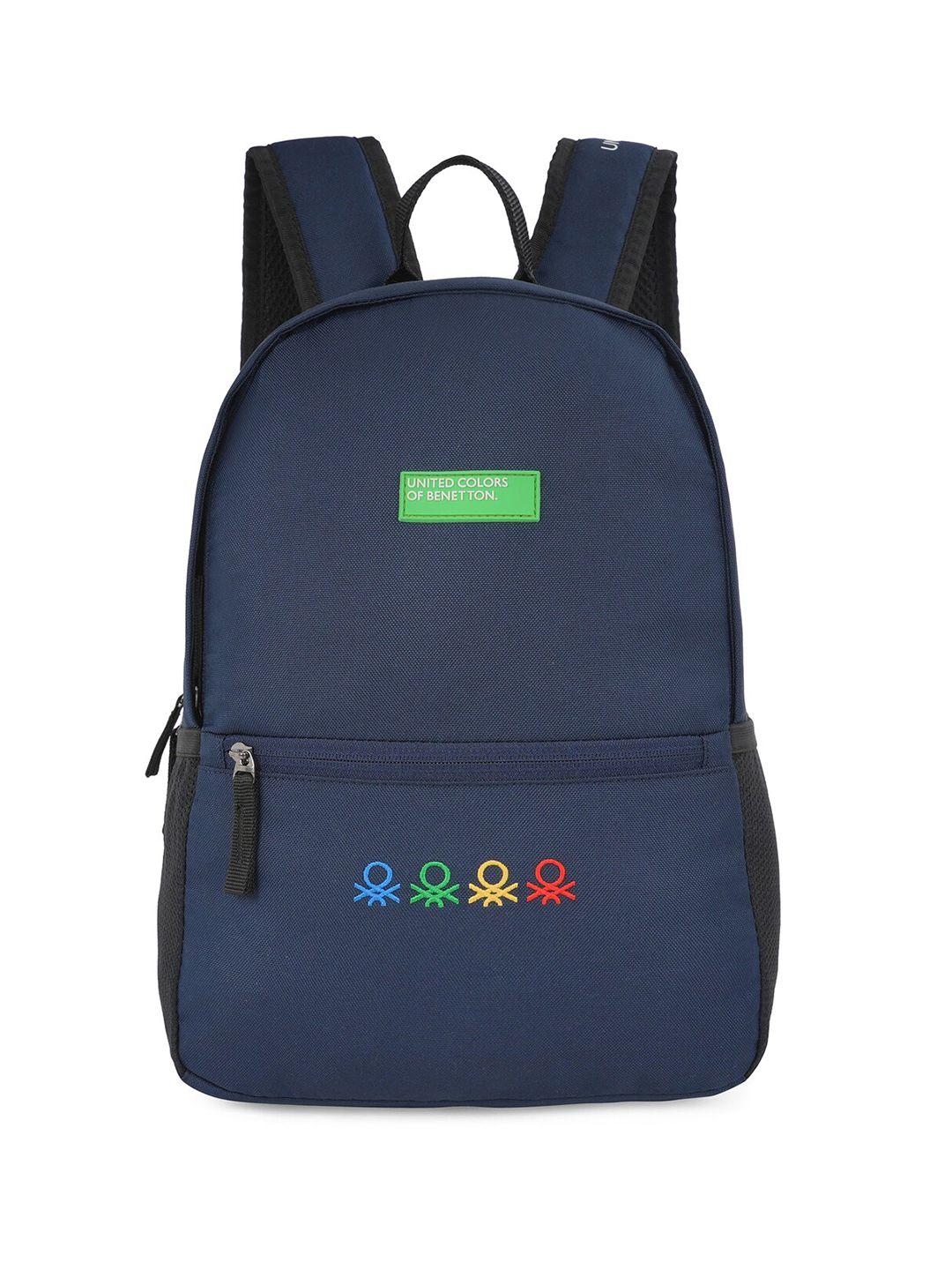 united colors of benetton unisex brand logo detail padded backpack