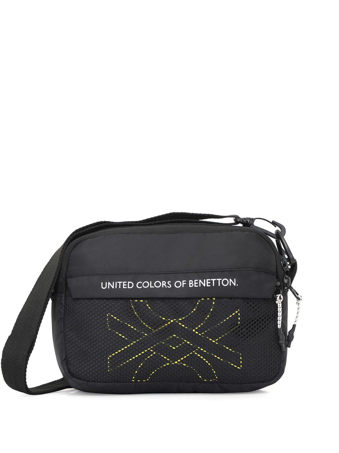 united colors of benetton unisex textured travel pouch