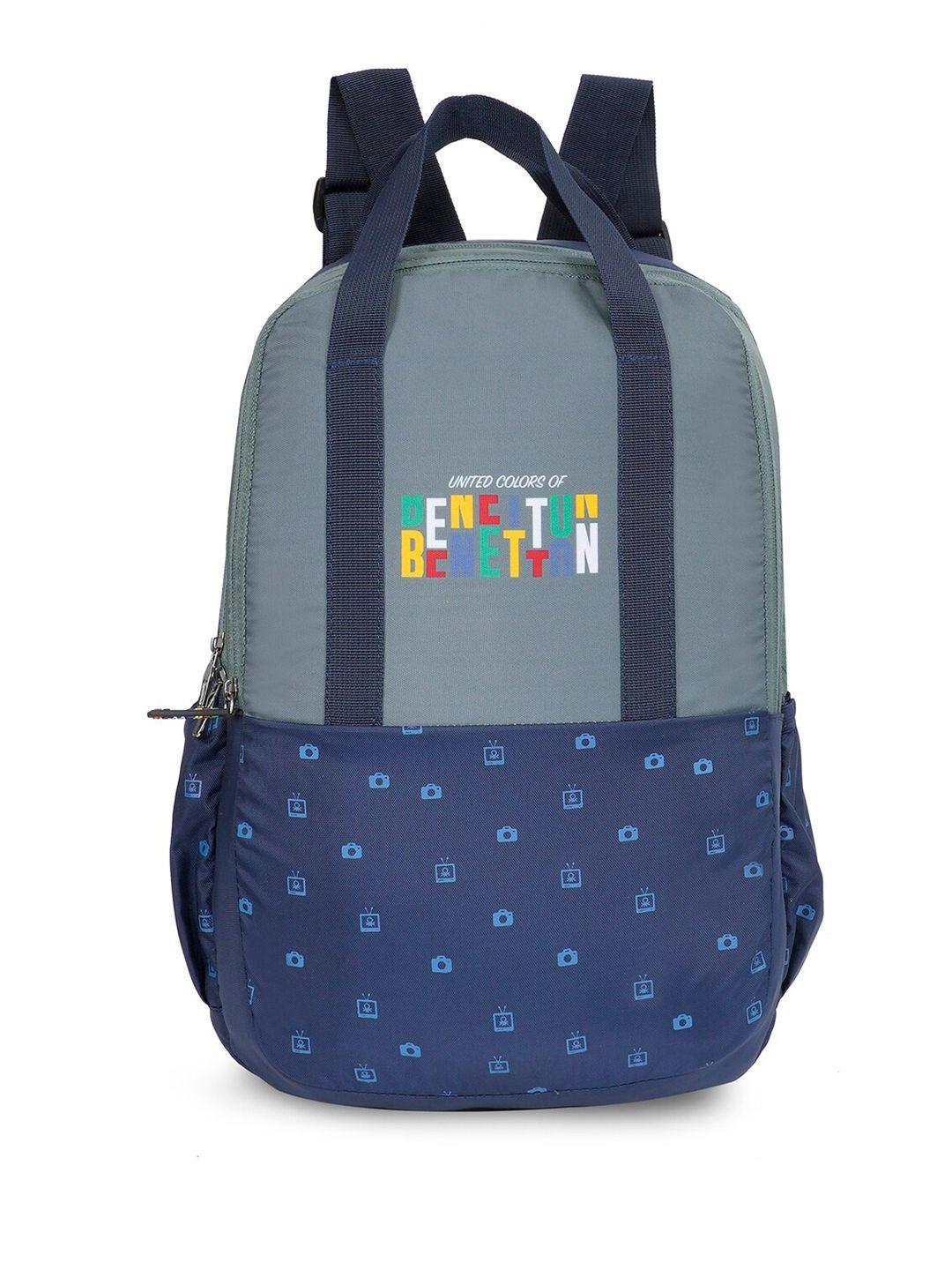 united colors of benetton unisex typography backpack