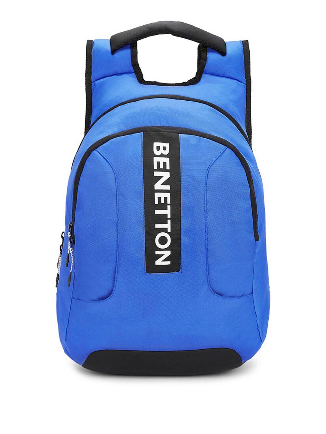 united colors of benetton unisex typography padded backpack