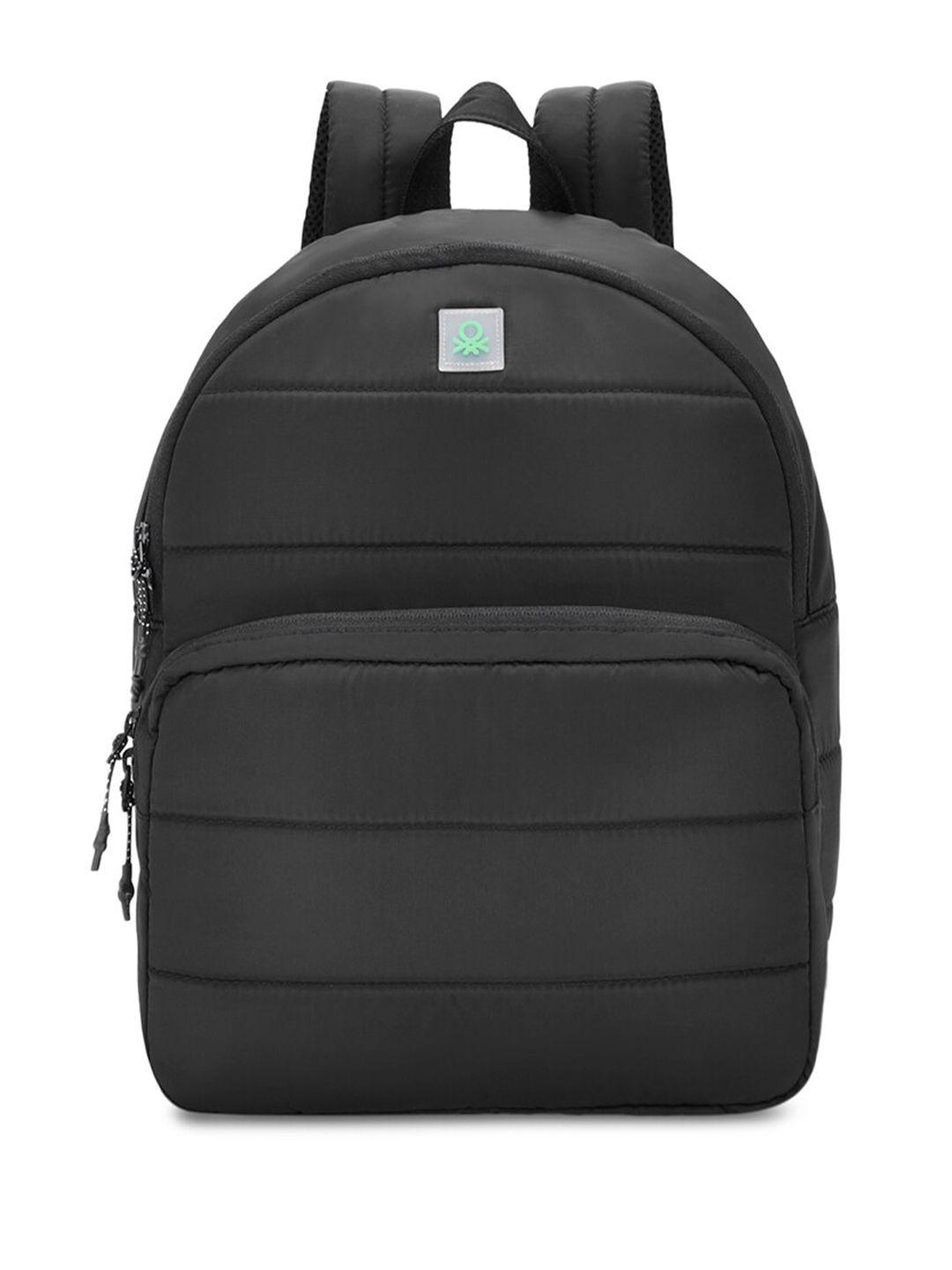 united colors of benetton unisex water resistant padded small backpack