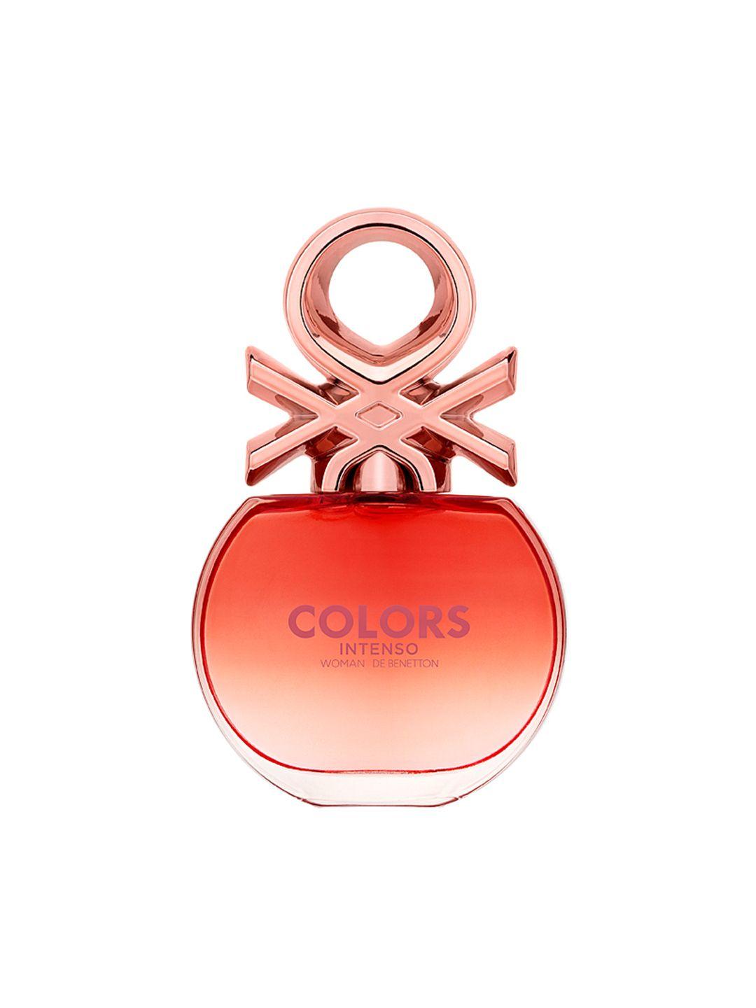 united colors of benetton woman colors rose intenso eau de parfum-50ml