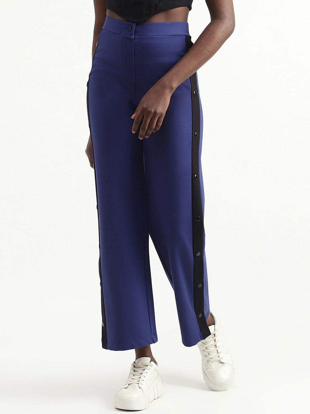 united colors of benetton women high-rise trousers