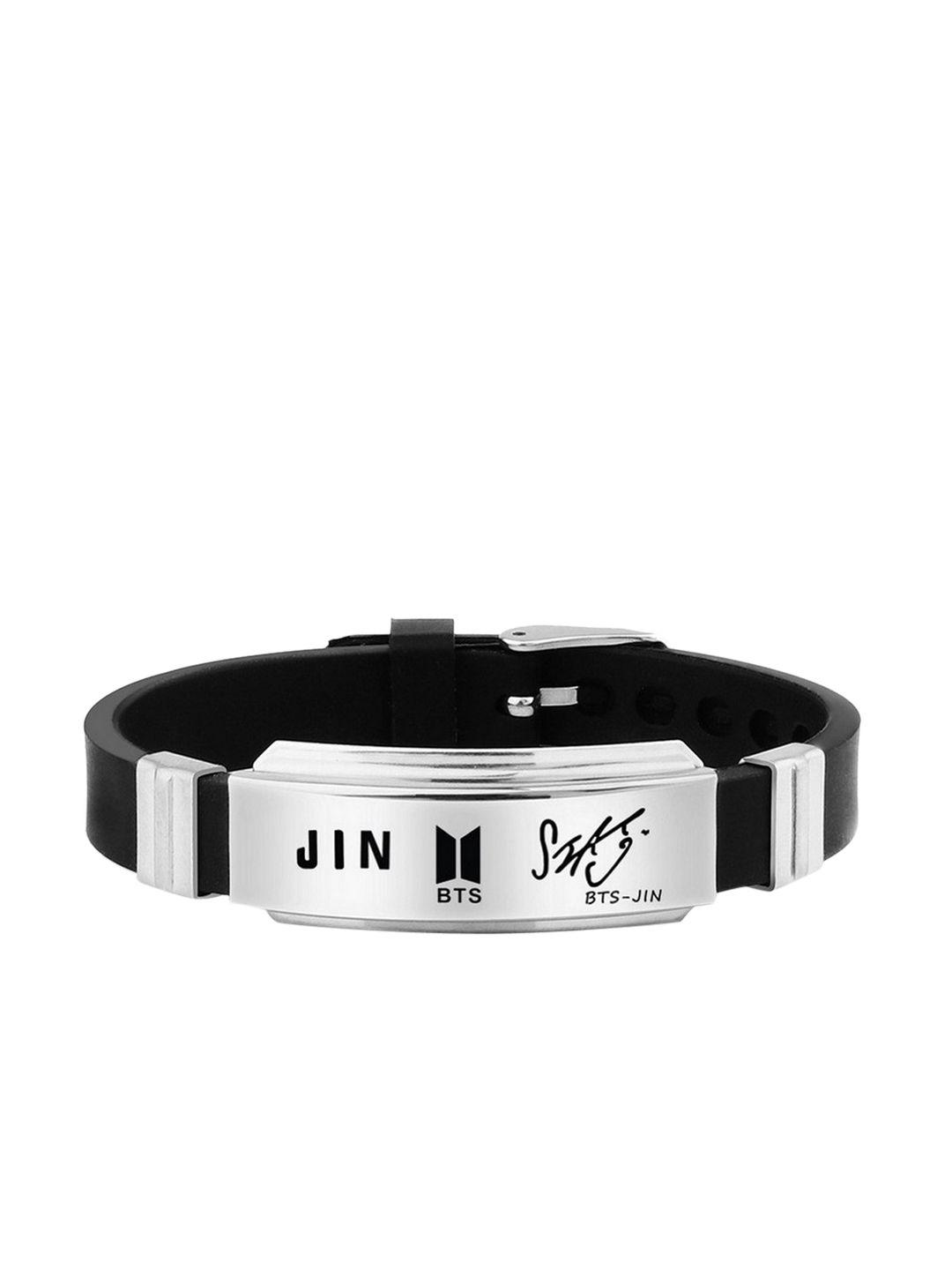 university trendz unisex black bracelet