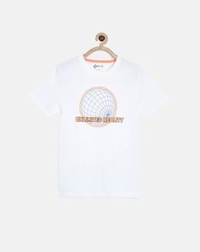 unlimited reality crew neck t-shirt