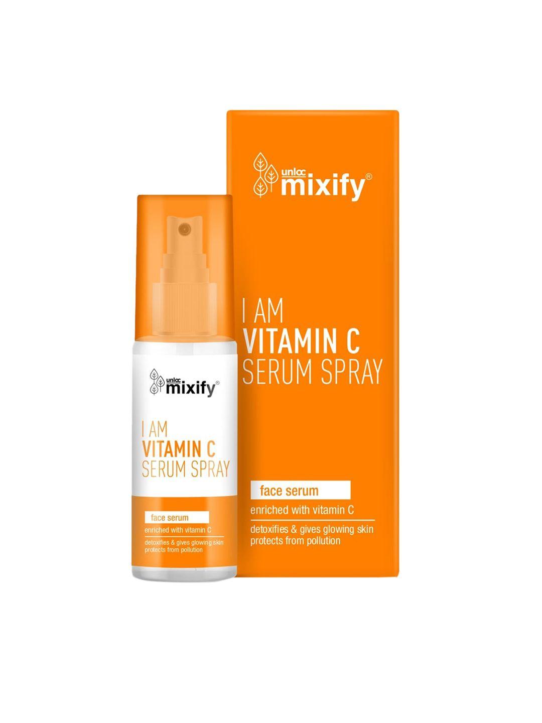 unloc orange mixify unloc vitamin c serum spray 40 ml