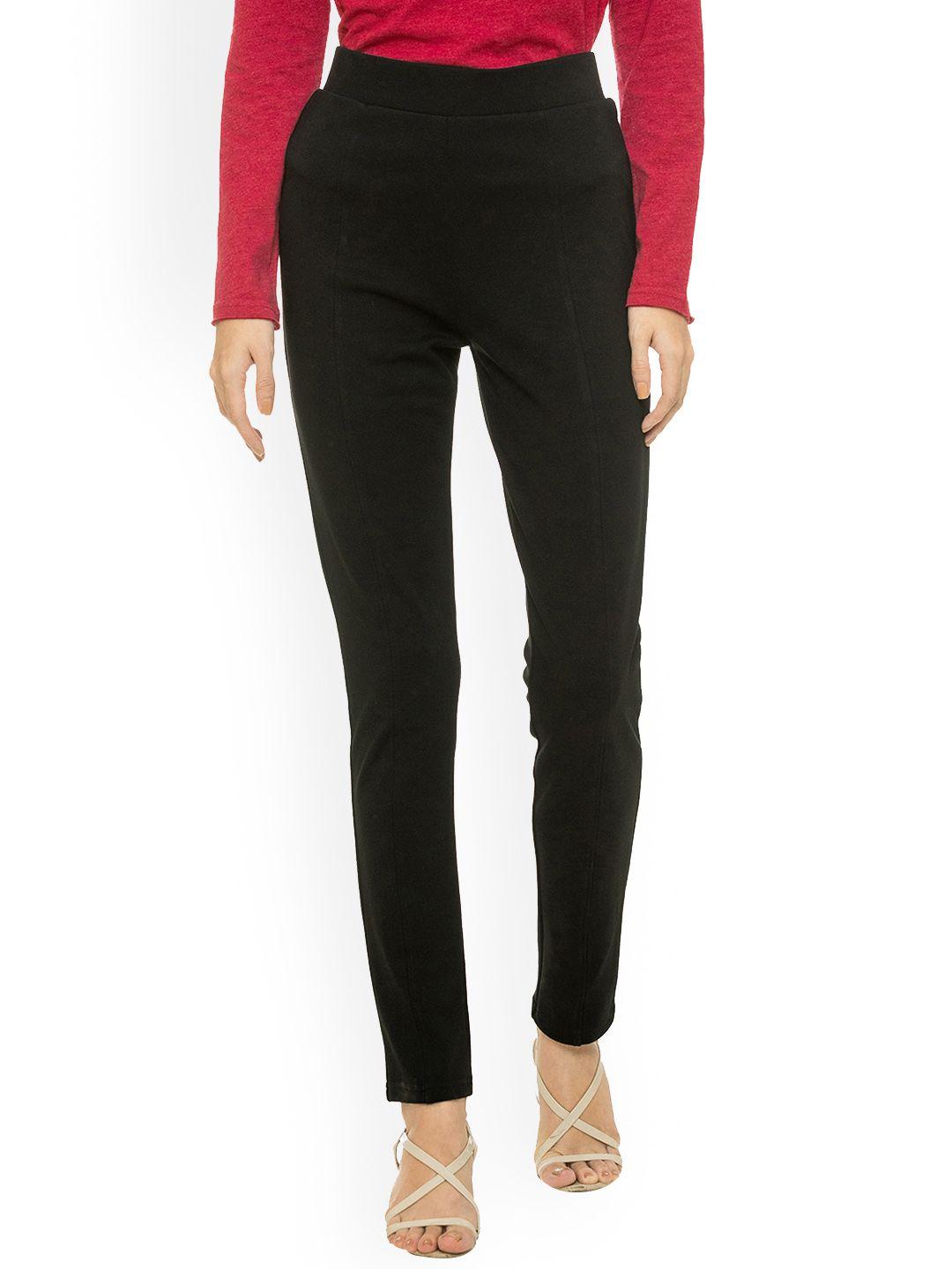 unmade women slip-on slim fit trousers