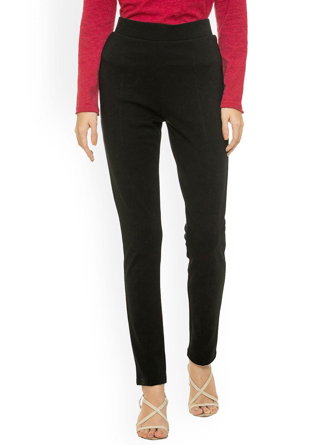 unmade women slip-on slim fit trousers