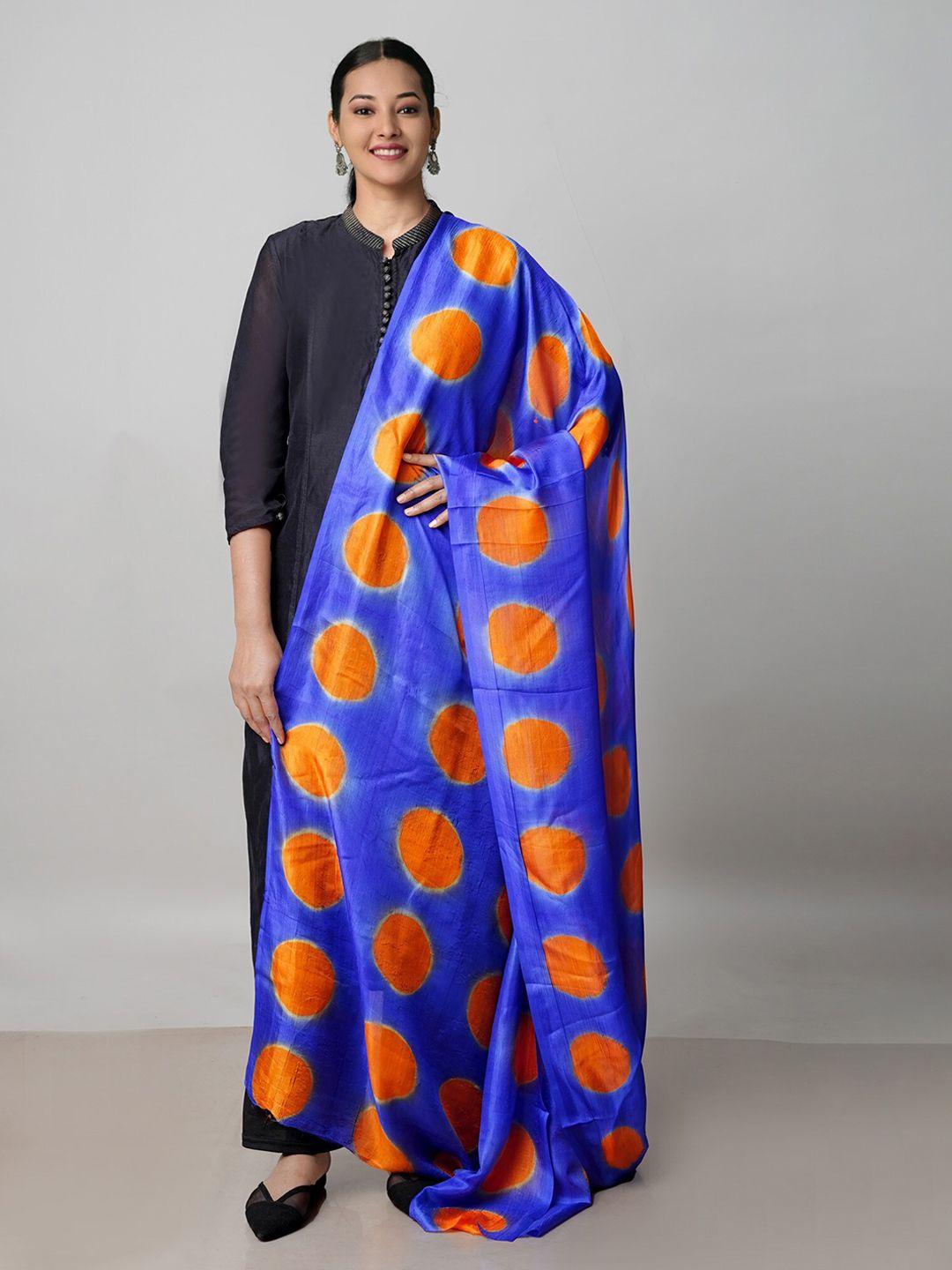 unnati silks dyed pure cotton dupatta