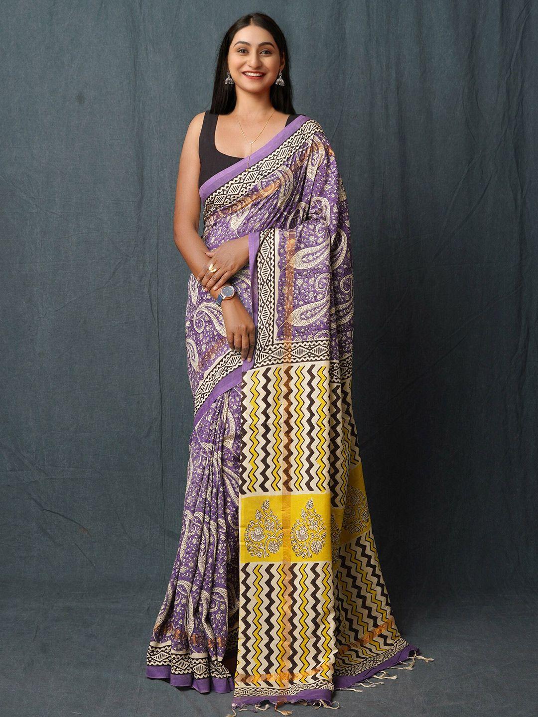 unnati silks ethnic motifs handloom bagru saree
