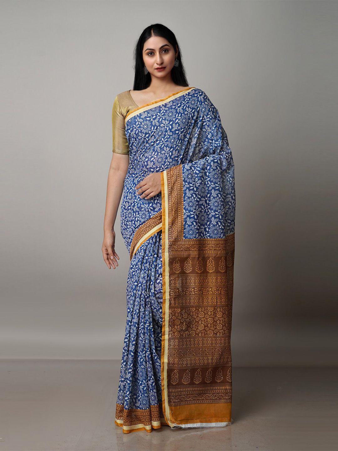 unnati silks ethnic motifs silk cotton chanderi saree