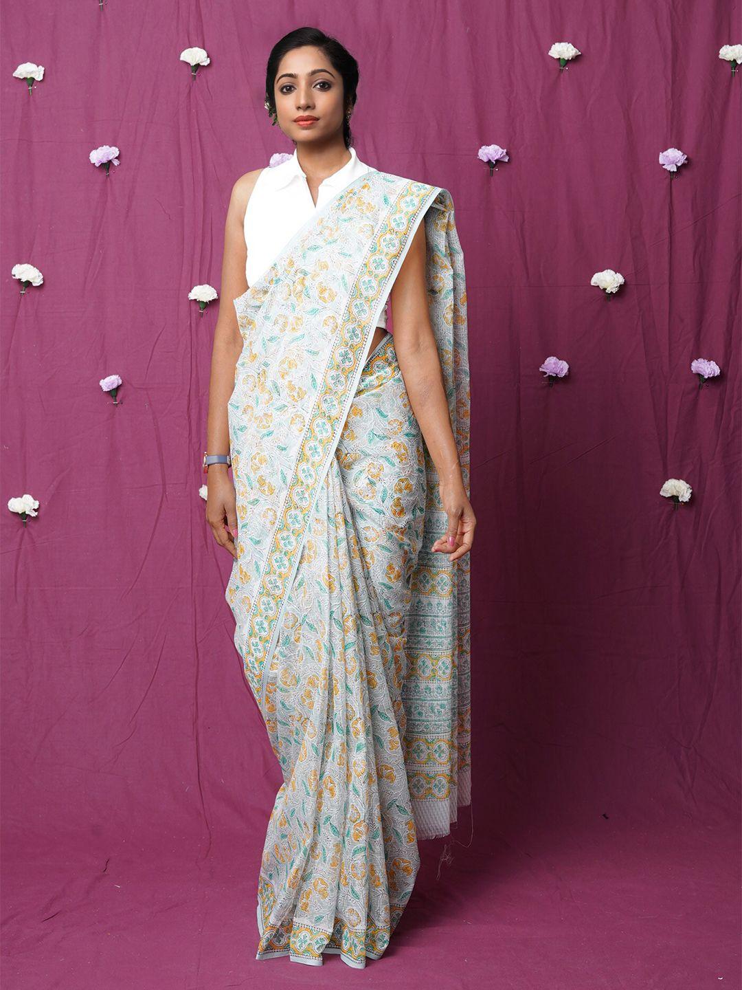 unnati silks ethnic motifs silk cotton handloom kota saree