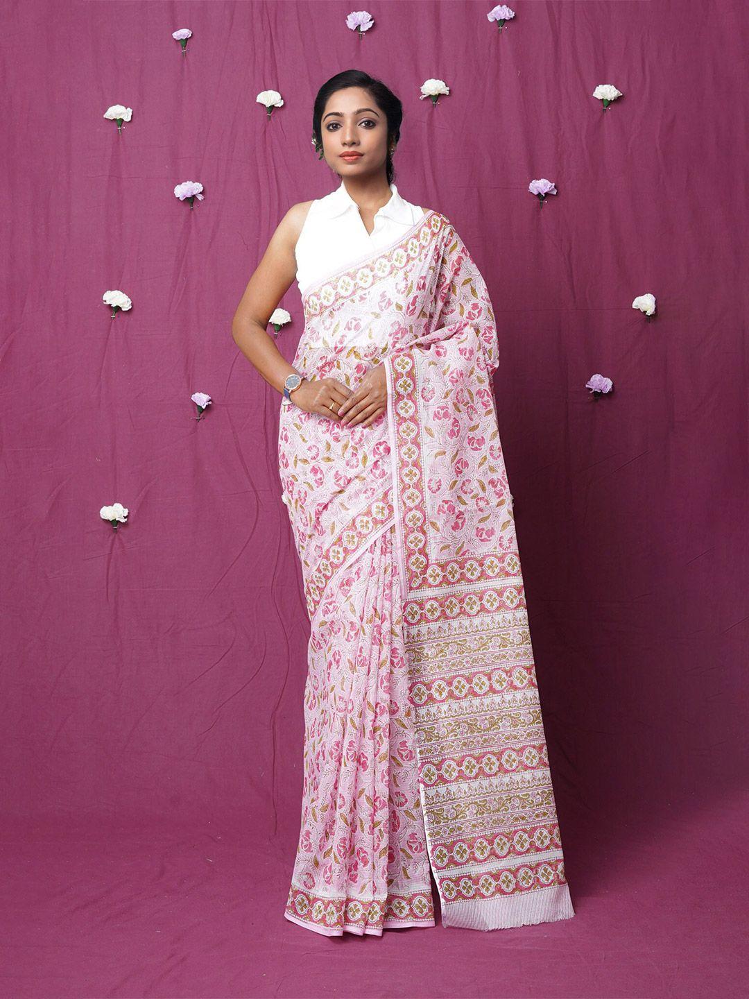 unnati silks ethnic motifs silk cotton handloom kota saree