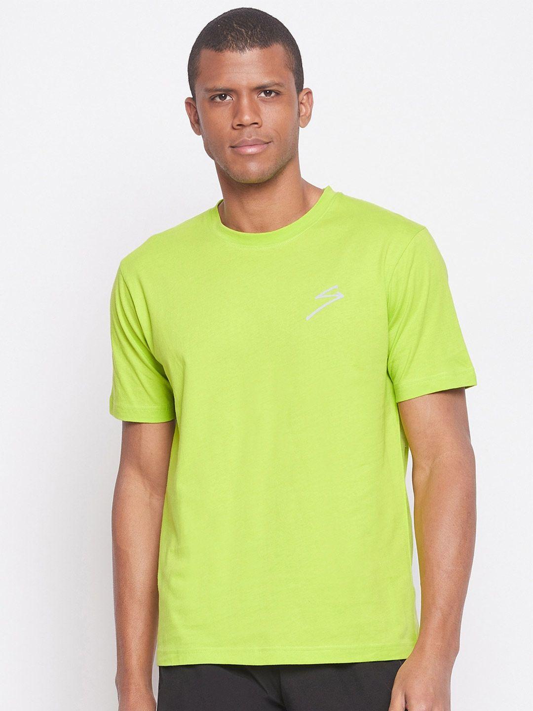 unpar men green t-shirt