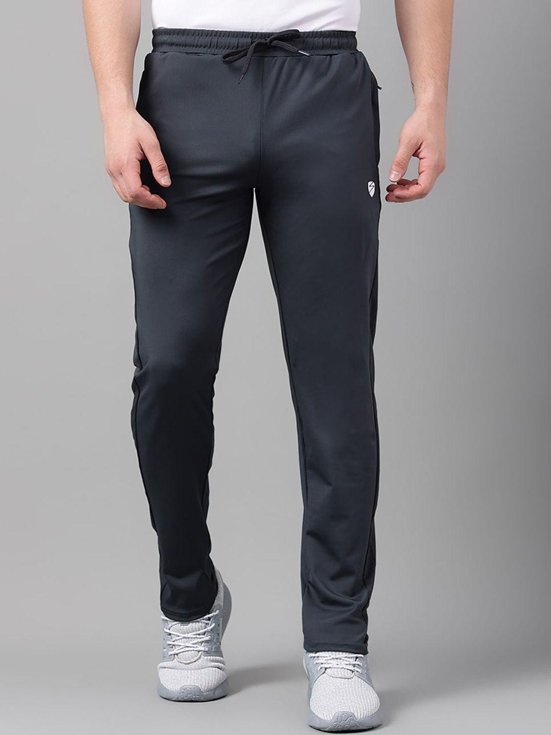 unpar men comfort regular fit mid-rise track pants