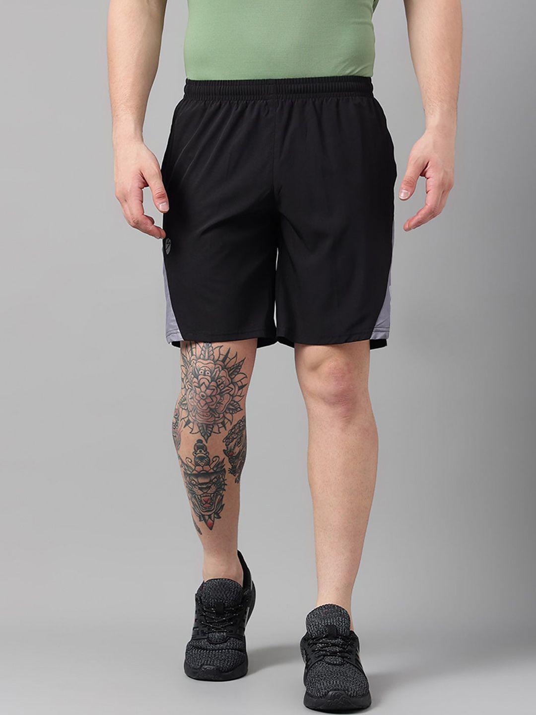 unpar men mid-rise sports shorts