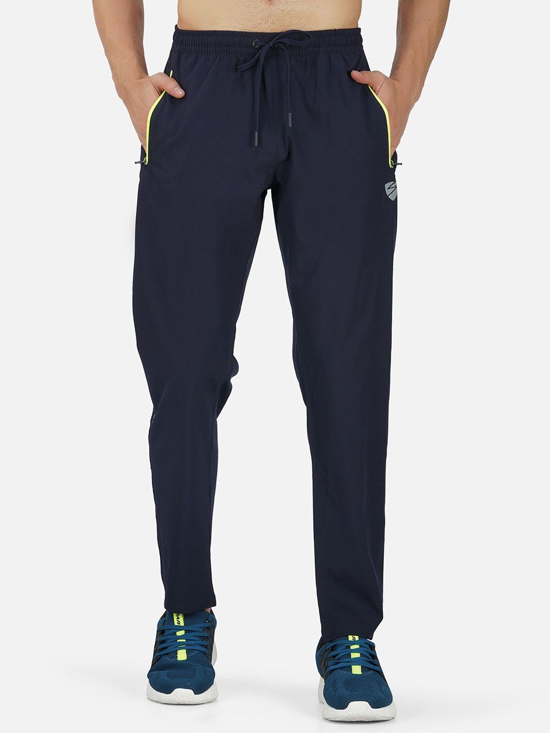 unpar men regular fit dry-fit sports track pants