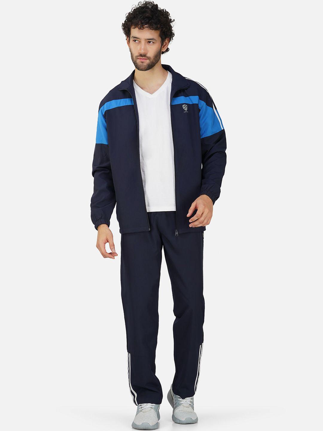 unpar mock collar mid rise sports tracksuits