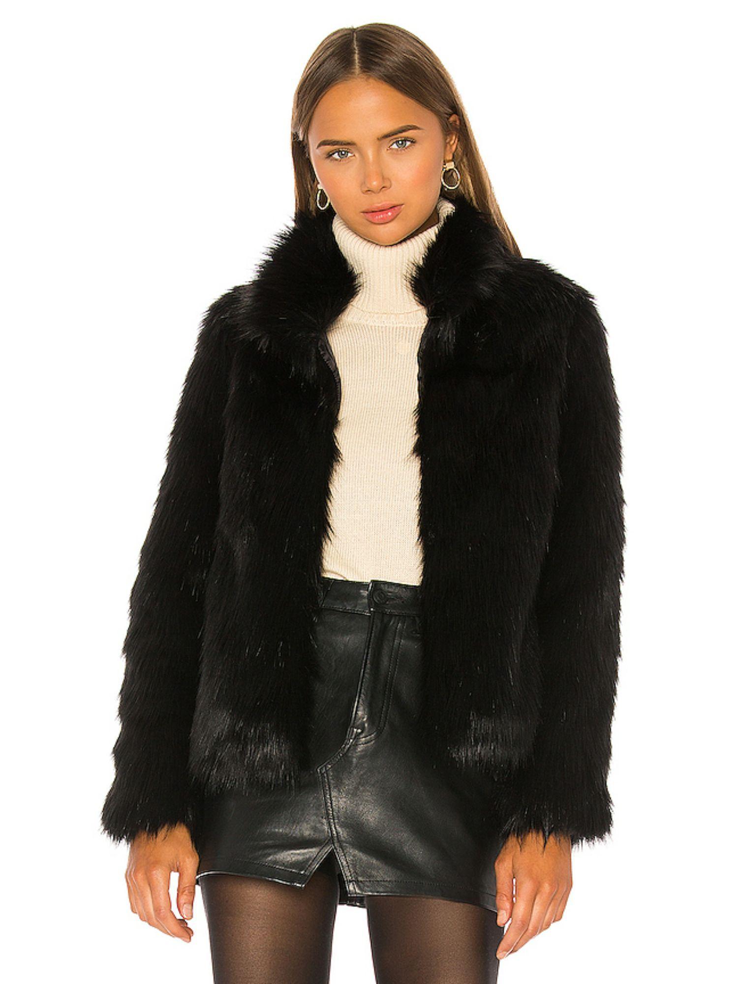 unreal faux fur delish jacket