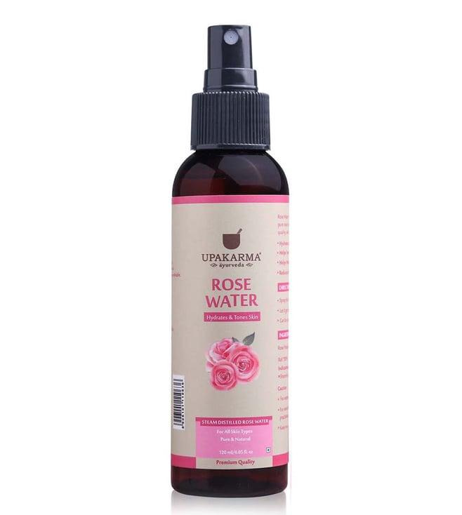 upakarma ayurveda rose water spray - 120 ml