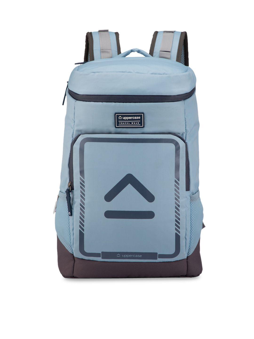 uppercase unisex blue backpack