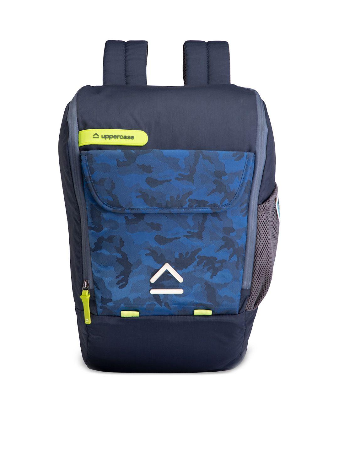 uppercase unisex blue sustainable backpack