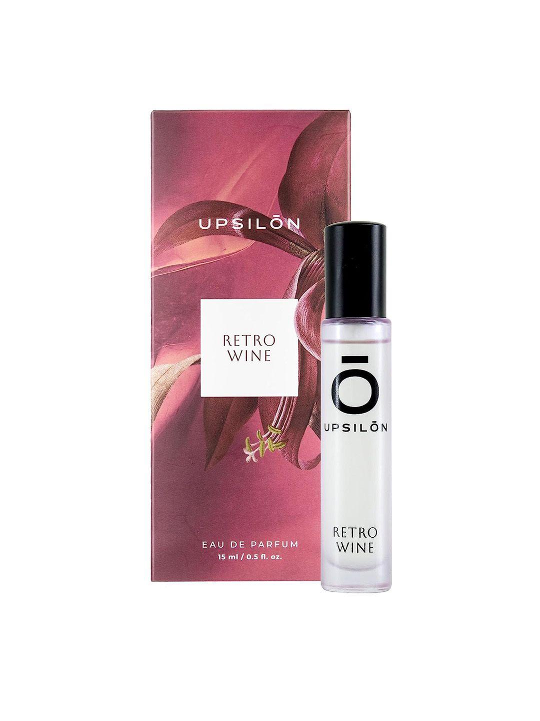 upsilon women retro wine long lasting eau de parfum - 15 ml