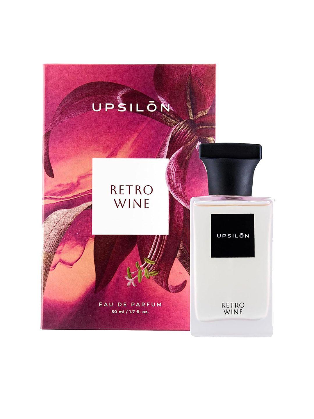 upsilon women retro wine long lasting eau de parfum - 50 ml