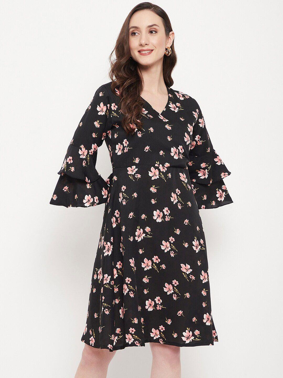 uptownie lite floral printed a-line dress