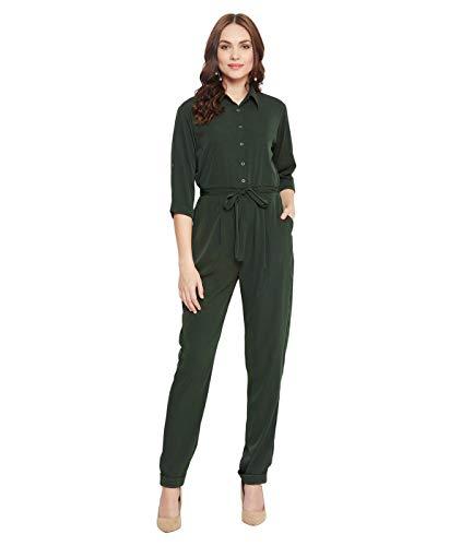 uptownie lite women's maxi jumpsuit (green,extra small)